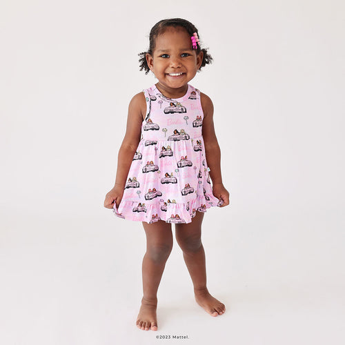 Cruisin' Barbie™ Racerback Ruffled Bodysuit Dress