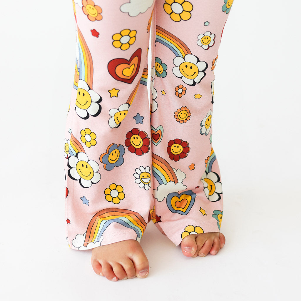 Groovy Rainbow Bell Bottoms