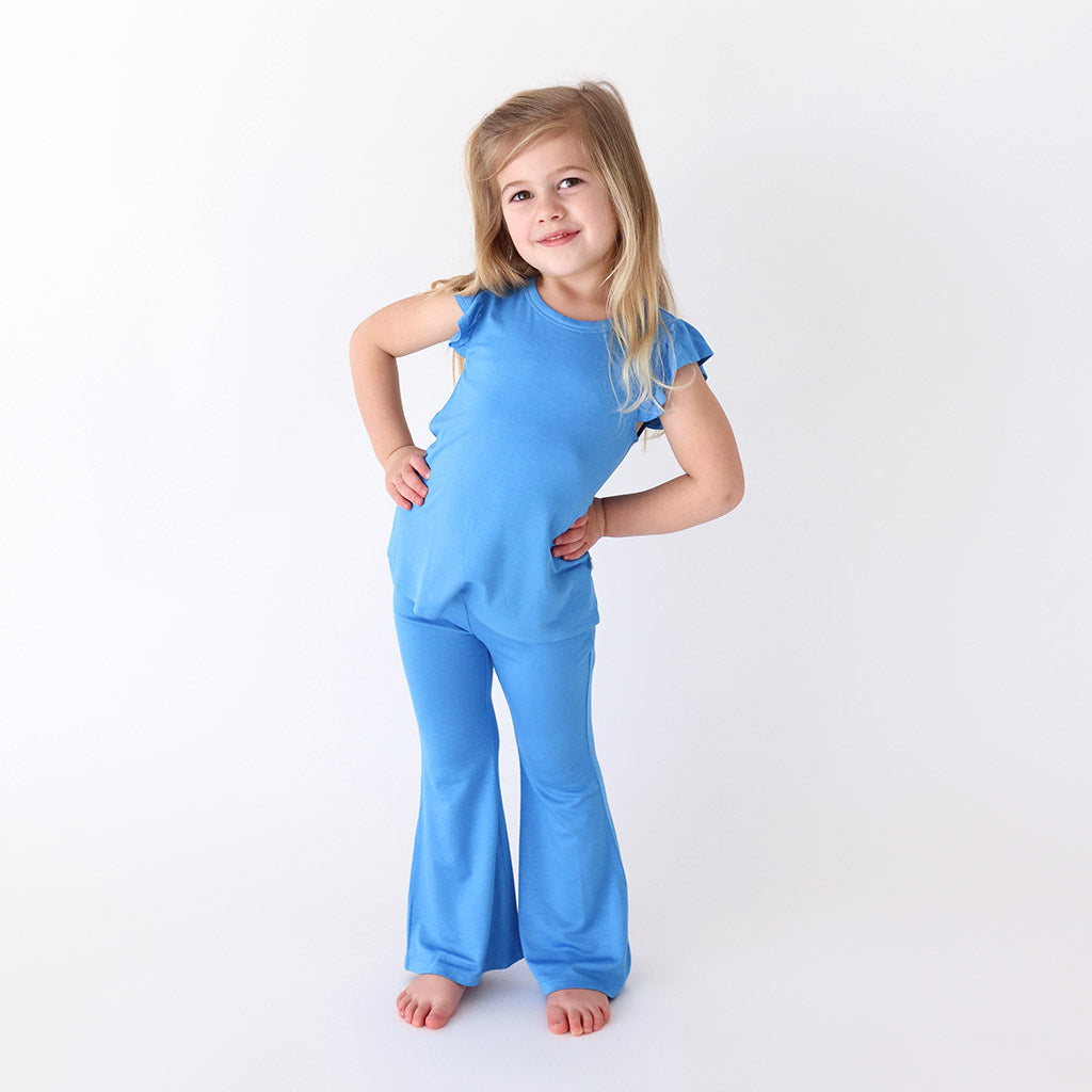 Western Blue Bell Bottoms