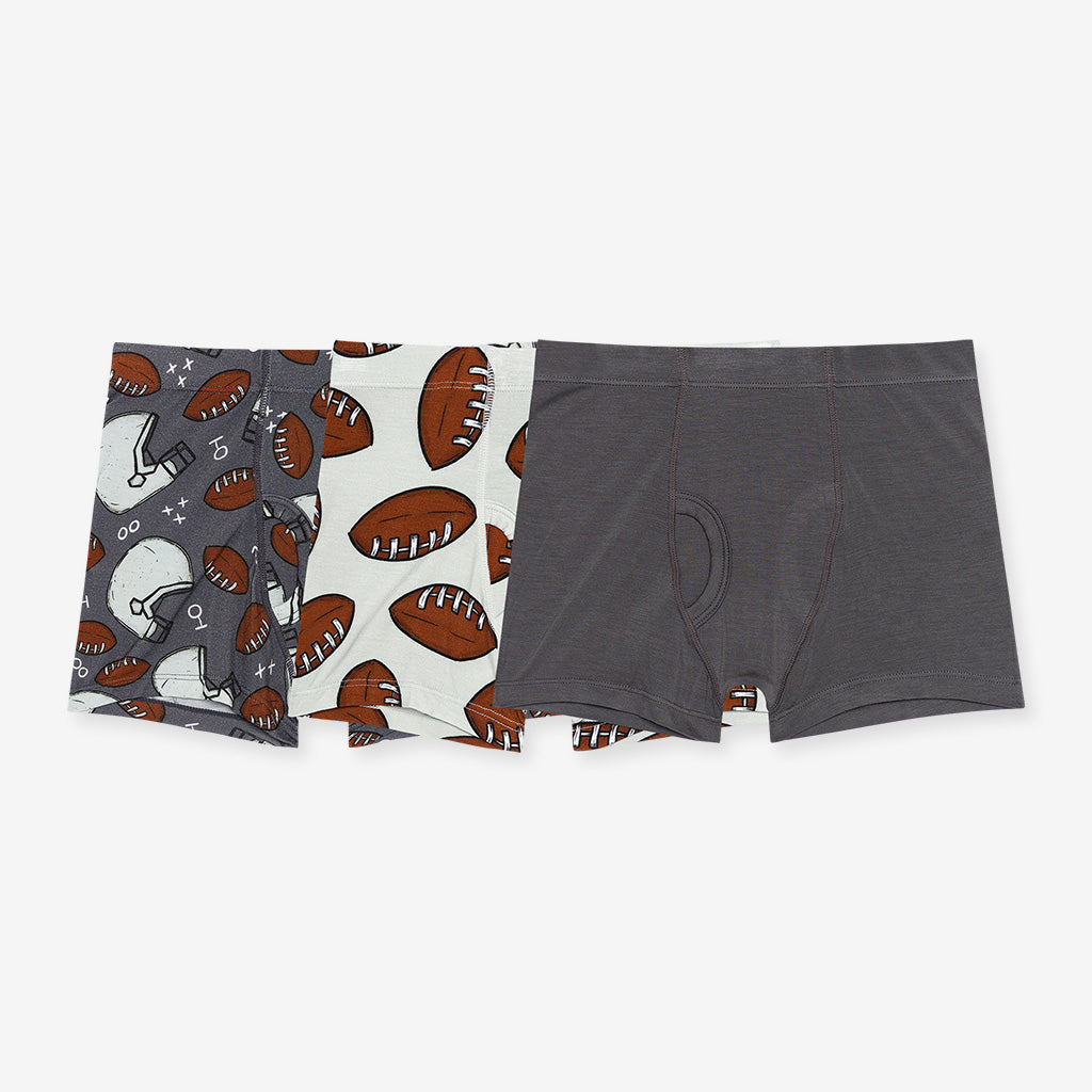 Posh Quarterback Boys' Boxer Brief Set
