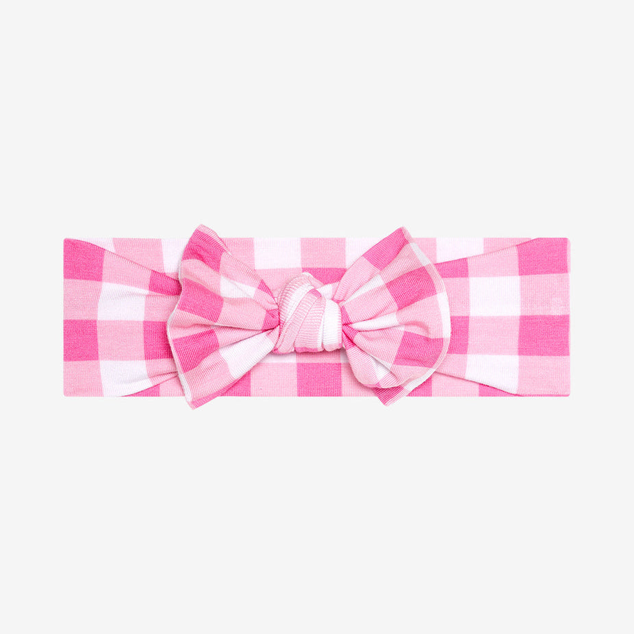 Summer Gingham Headwrap