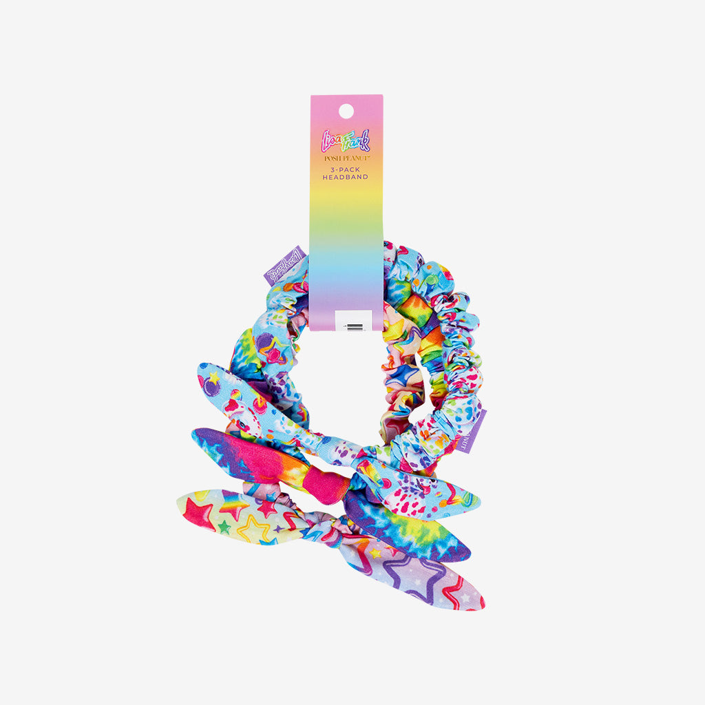 Lisa Frank® Spotty & Dotty™ Micro Bow Headwrap Set