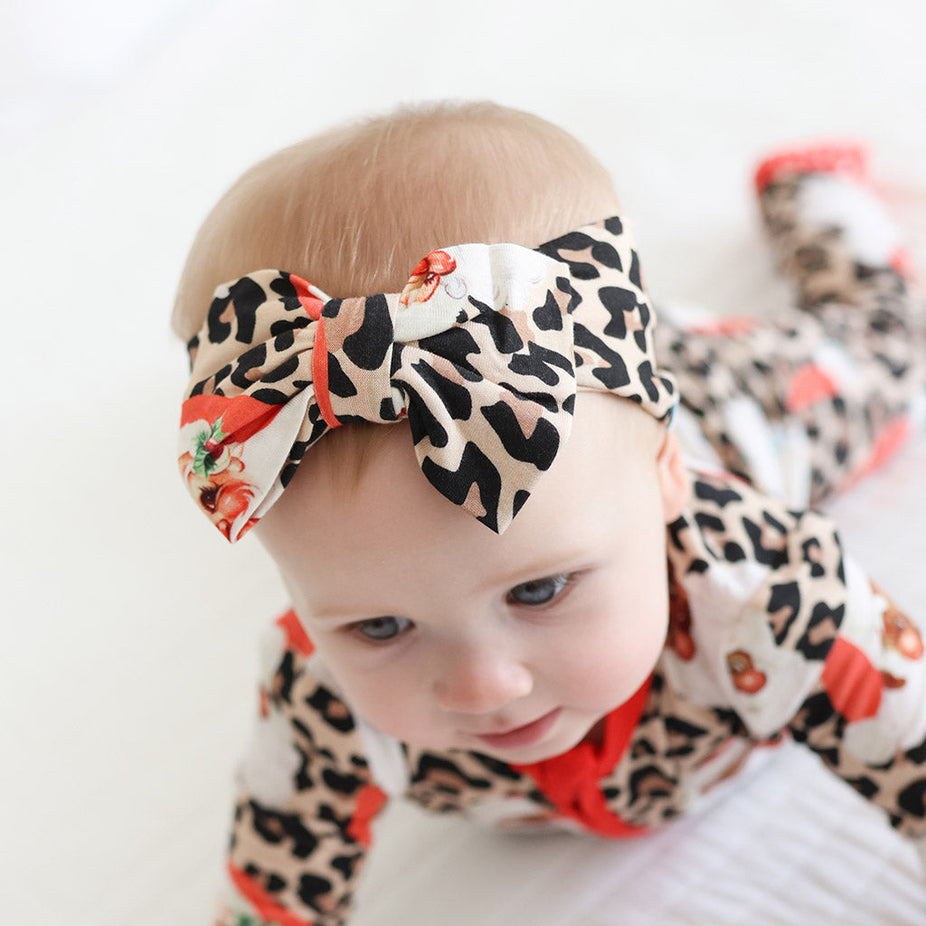 Lana Claus Luxe Bow Headwrap