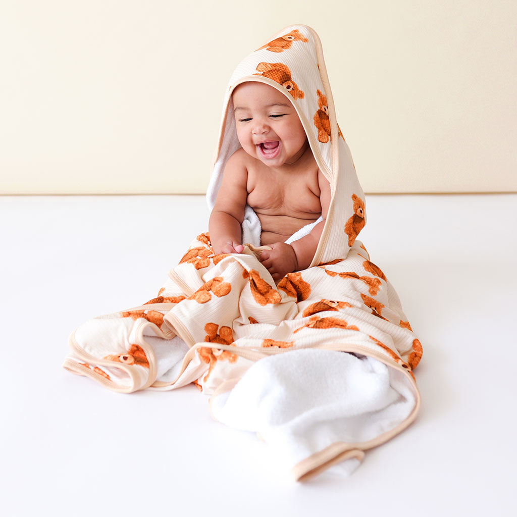Freddy Teddy Hooded Towel