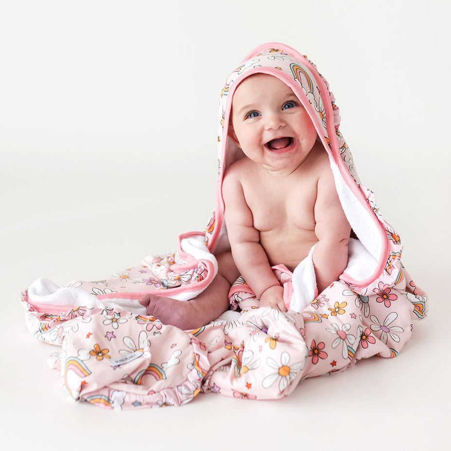 Talulah Ruffled Hooded Towel
