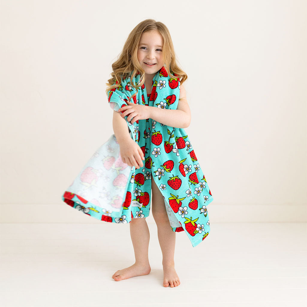 Happy Berry Beach Towel