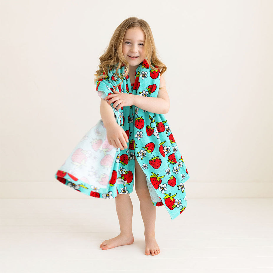 Happy Berry Beach Towel