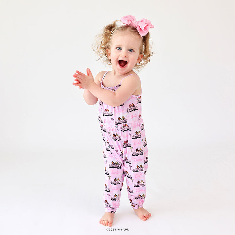 Cruisin' Barbie™ Sleeveless Smocked Jumpsuit