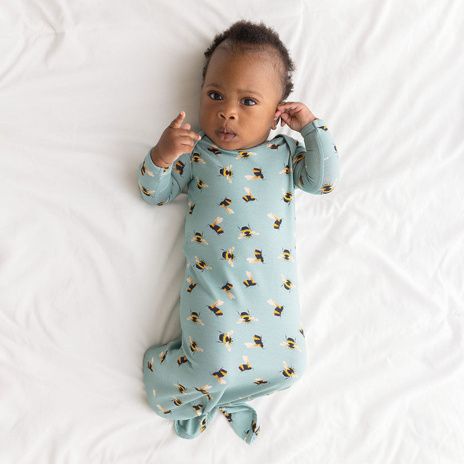 Spring Bee Knotted Gown