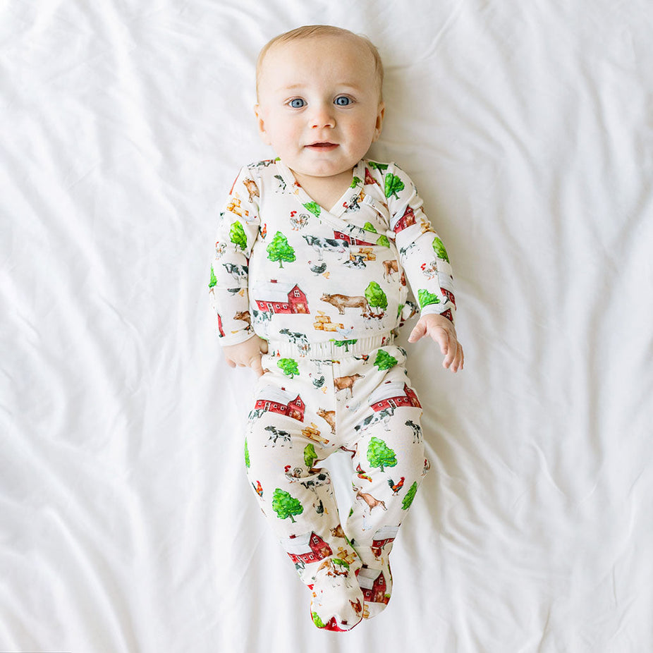 Nashville Tie-Front Kimono Set