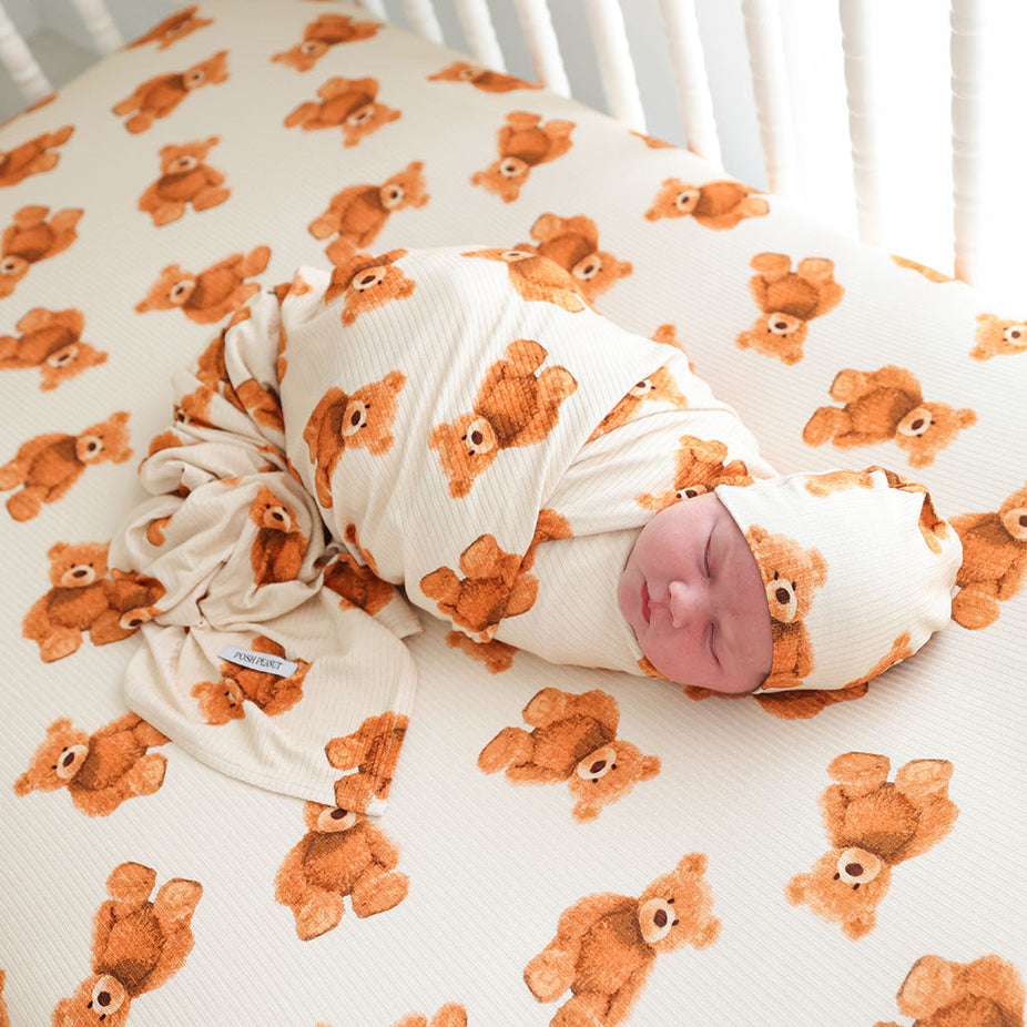 Freddy Teddy Crib Sheet