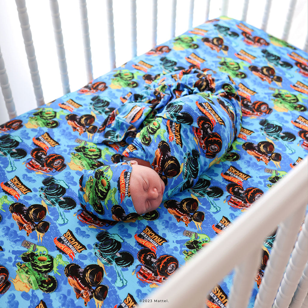 Hot Wheels™ Monster Trucks Crib Sheet