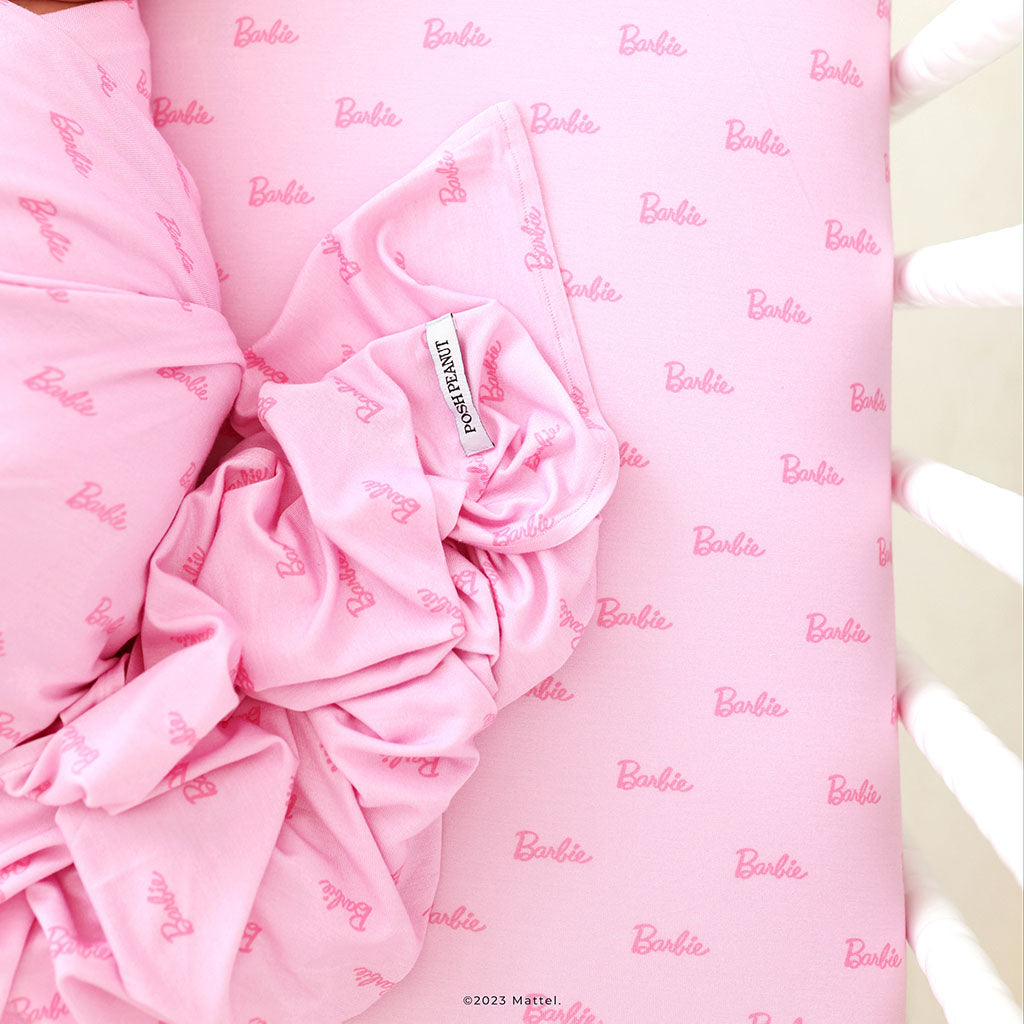 Pastel Barbie™ Crib Sheet
