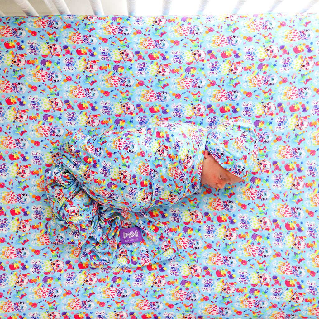 Lisa Frank® Spotty & Dotty™ Crib Sheet