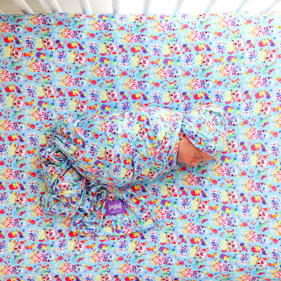 Lisa Frank® Spotty & Dotty™ Crib Sheet