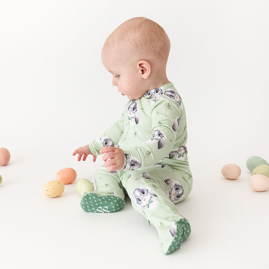 Benny Footie Zippered One Piece