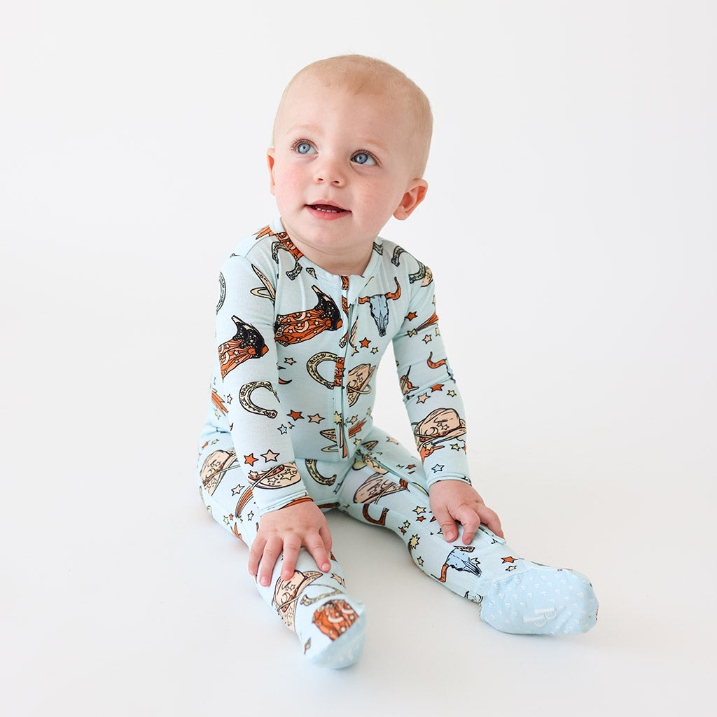 Casey Footie Zippered One Piece
