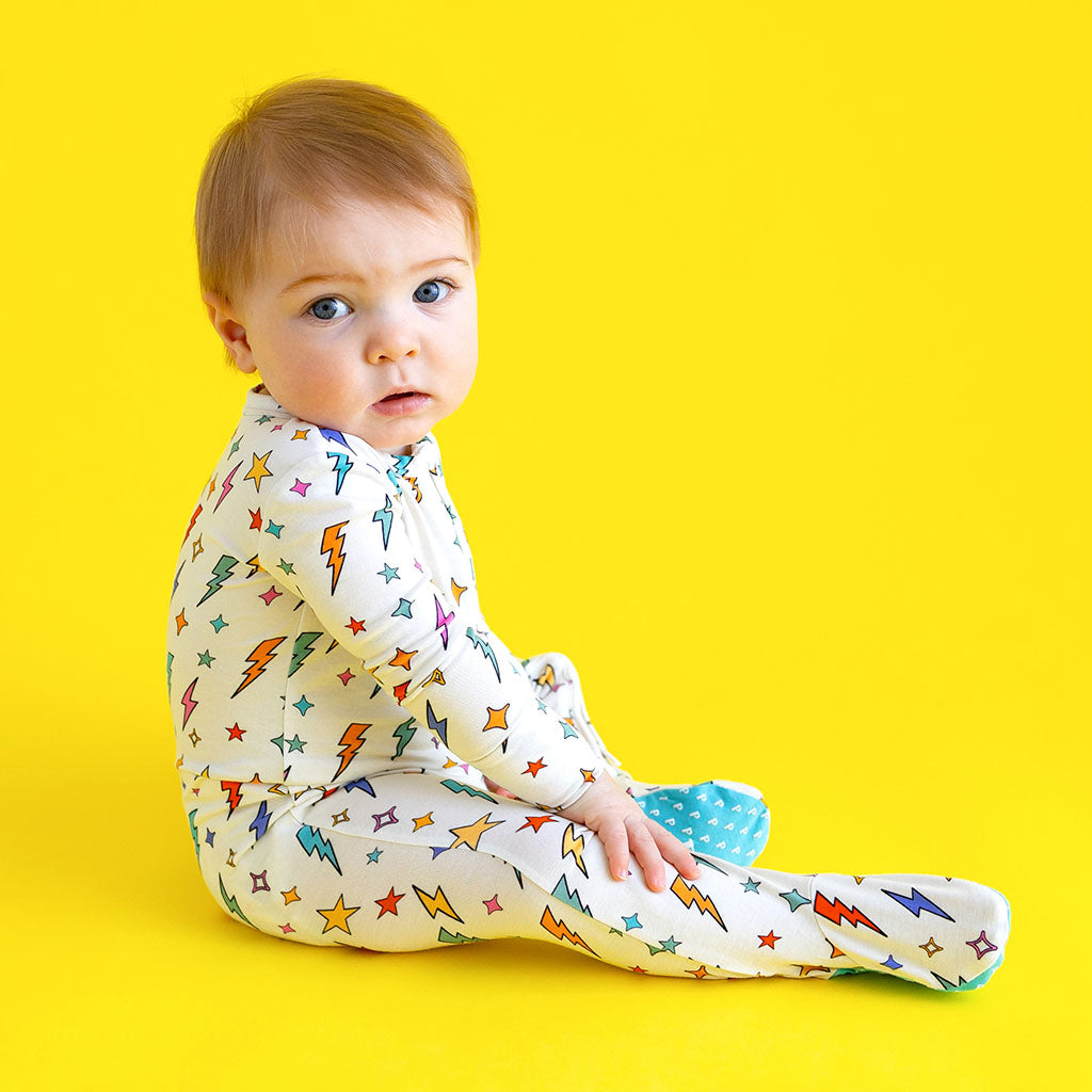 Volt Footie Zippered One Piece