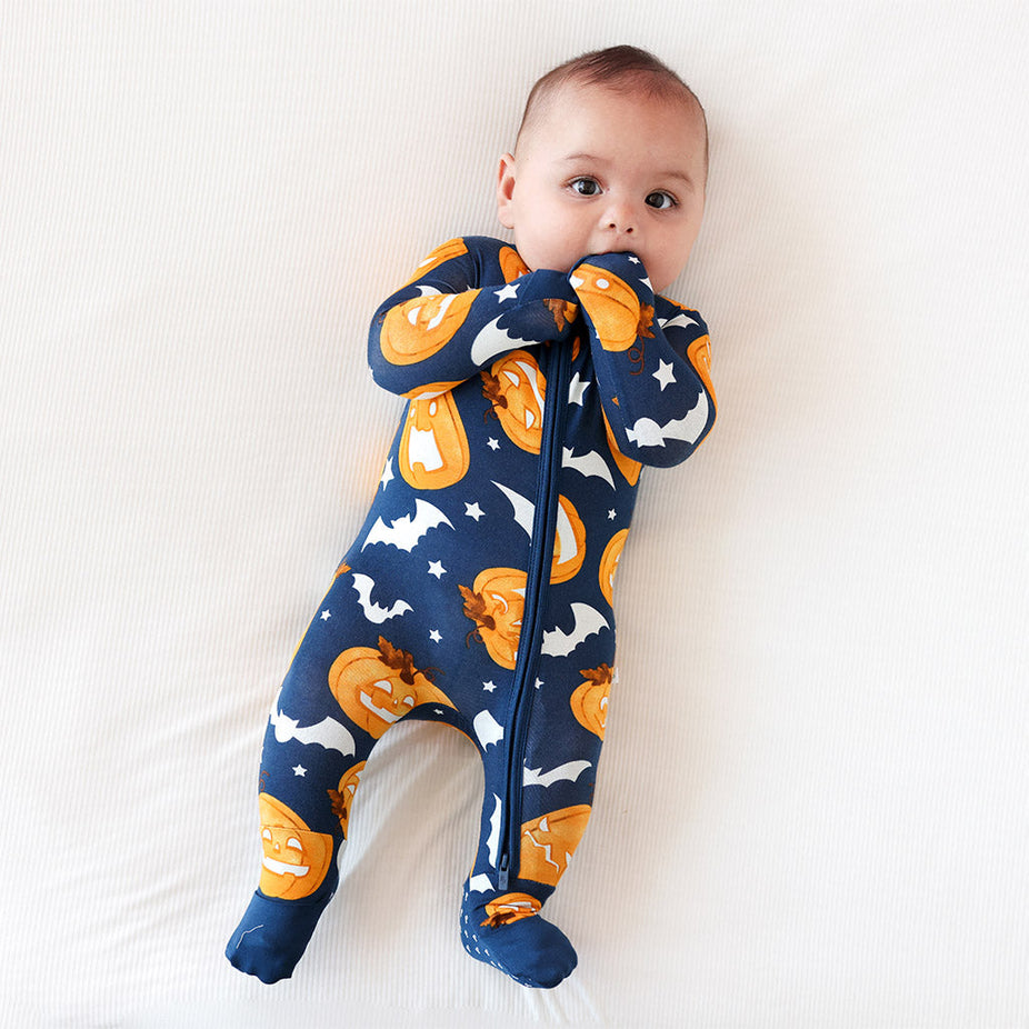 Spooky Pumpkins Convertible One Piece