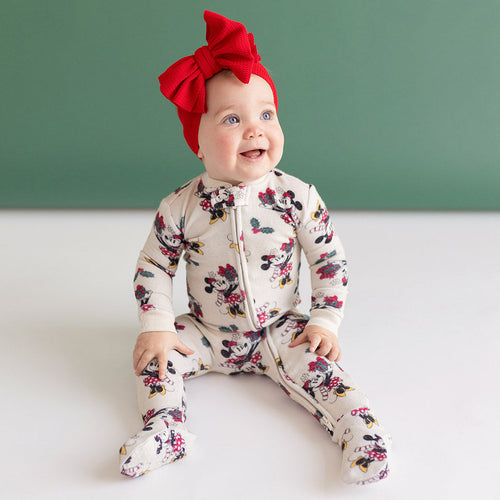 Disney Minnie Mouse Holiday Pacci™ Zippered One Piece