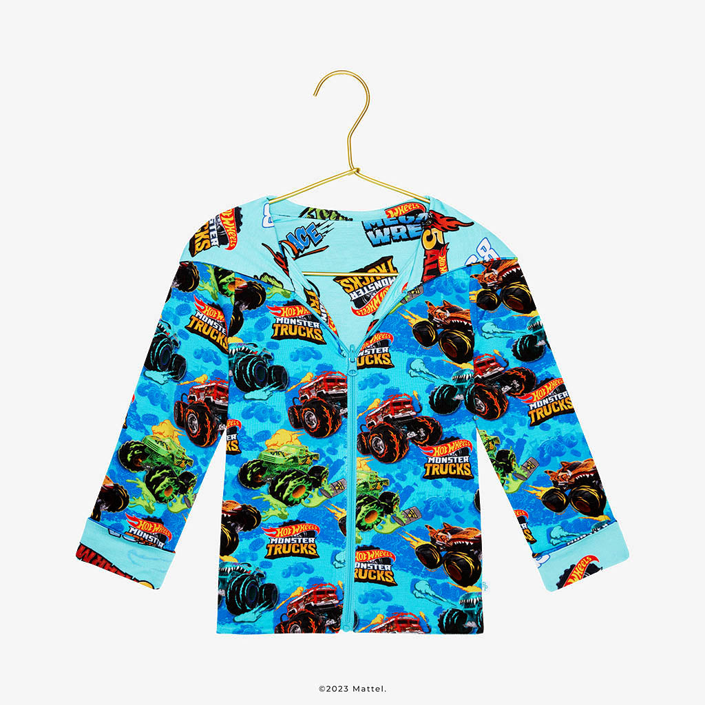 Hot Wheels™ Monster Trucks & Hot Wheels™ Monster Truck Medley Reversible Long Sleeve Jacket