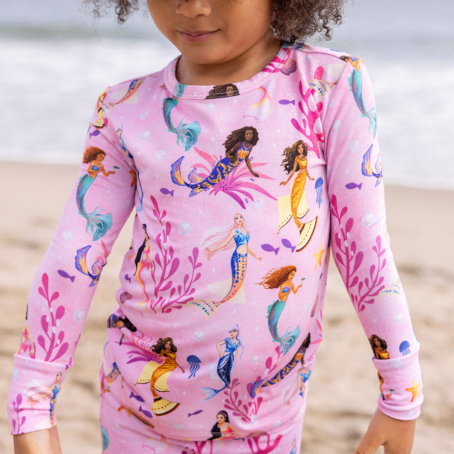 Disney's The Little Mermaid Dancing Beneath The Waves Classic Pajama Set