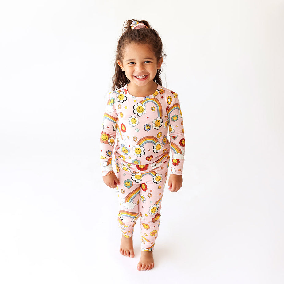 Groovy Rainbow Classic Pajama Set