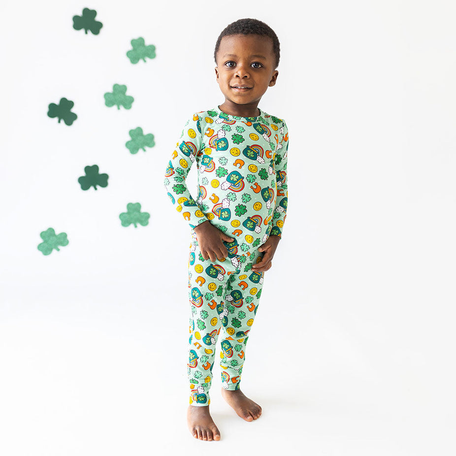 Posh Patrick's Day Classic Pajama Set