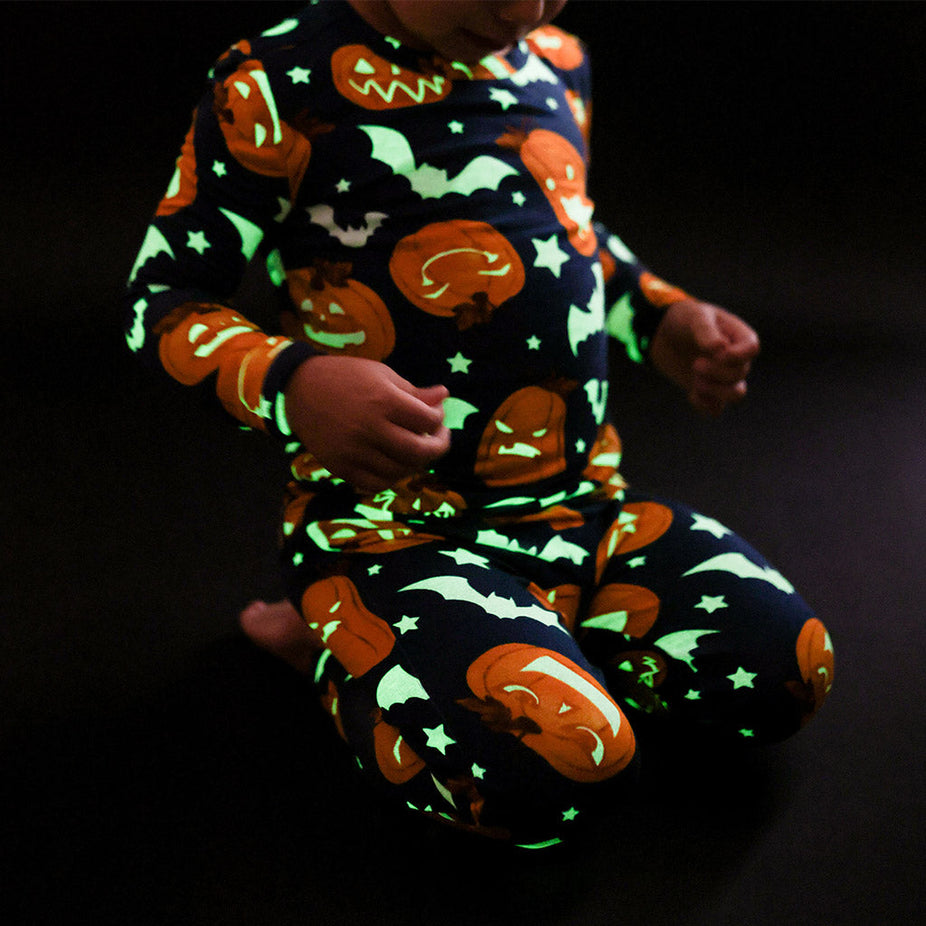 Spooky Pumpkins Classic Pajama Set