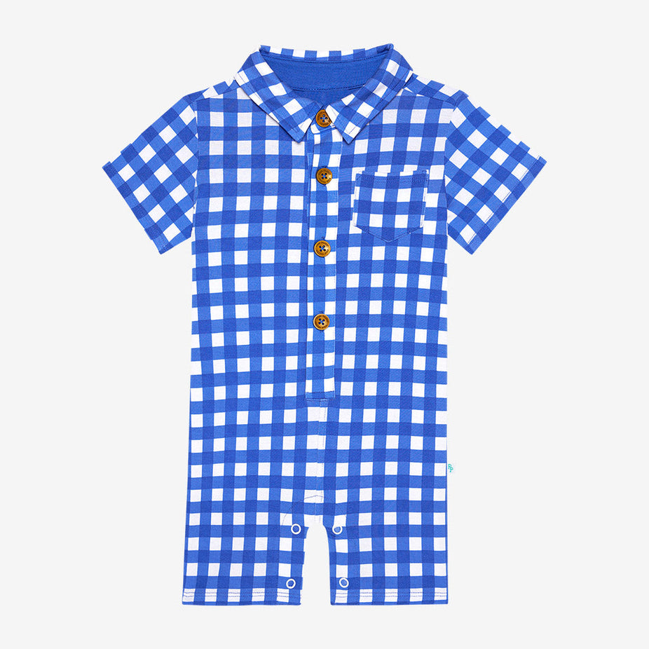 Joshua Short Sleeve Collared Henley Shortall