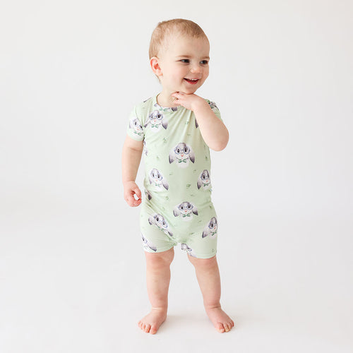 Benny Short Sleeve Short Romper