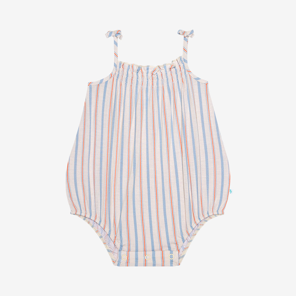 Clay Sleeveless Bubble Romper