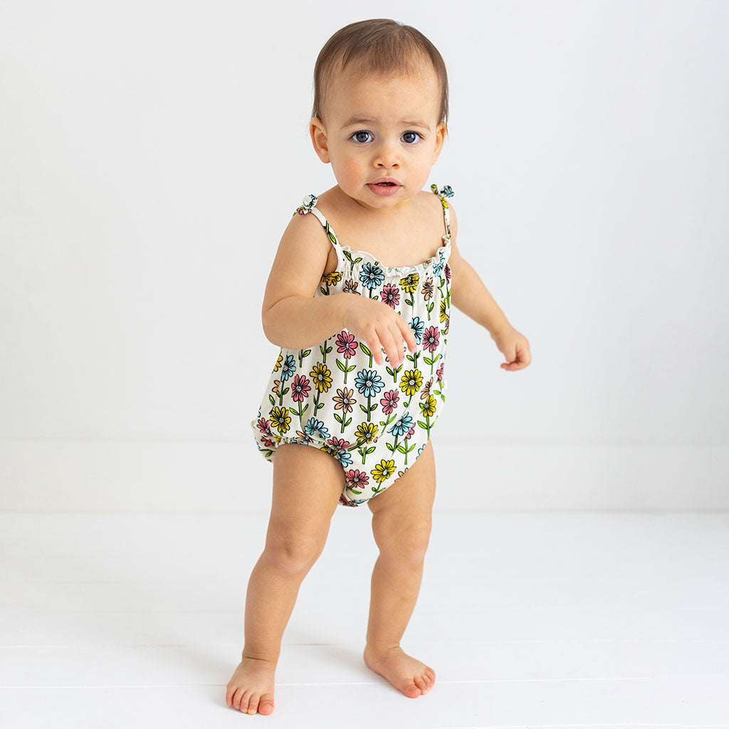 Maya Lynn Sleeveless Bubble Romper