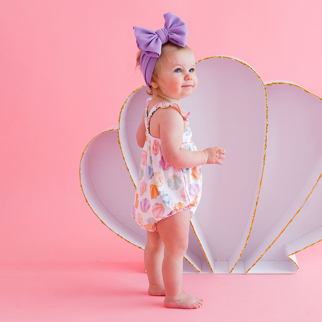 Clamilla Ruffled Bubble Romper