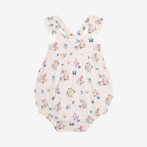 Julia Belle Ruffled Bubble Romper