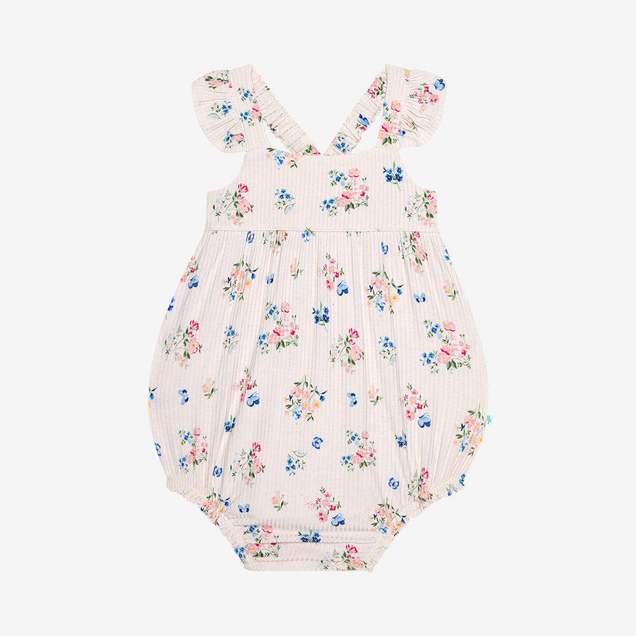 Julia Belle Ruffled Bubble Romper