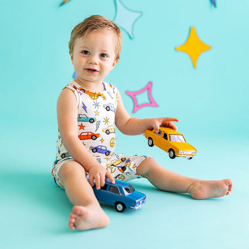 Desmond Racerback Short Romper