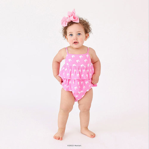 Posh Barbie™ Ruffled Bubble Romper
