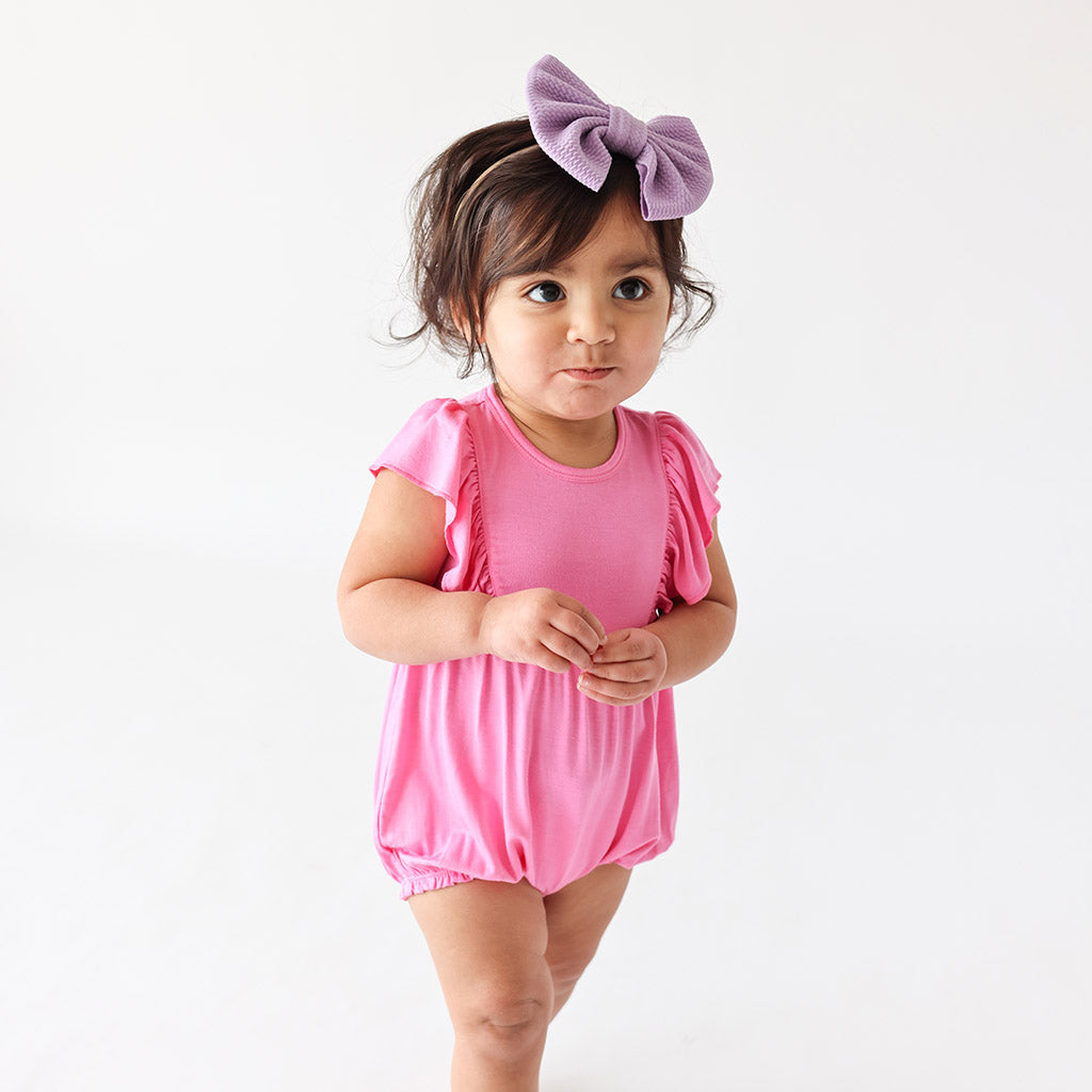 Cruisin' Pink Bubble Romper