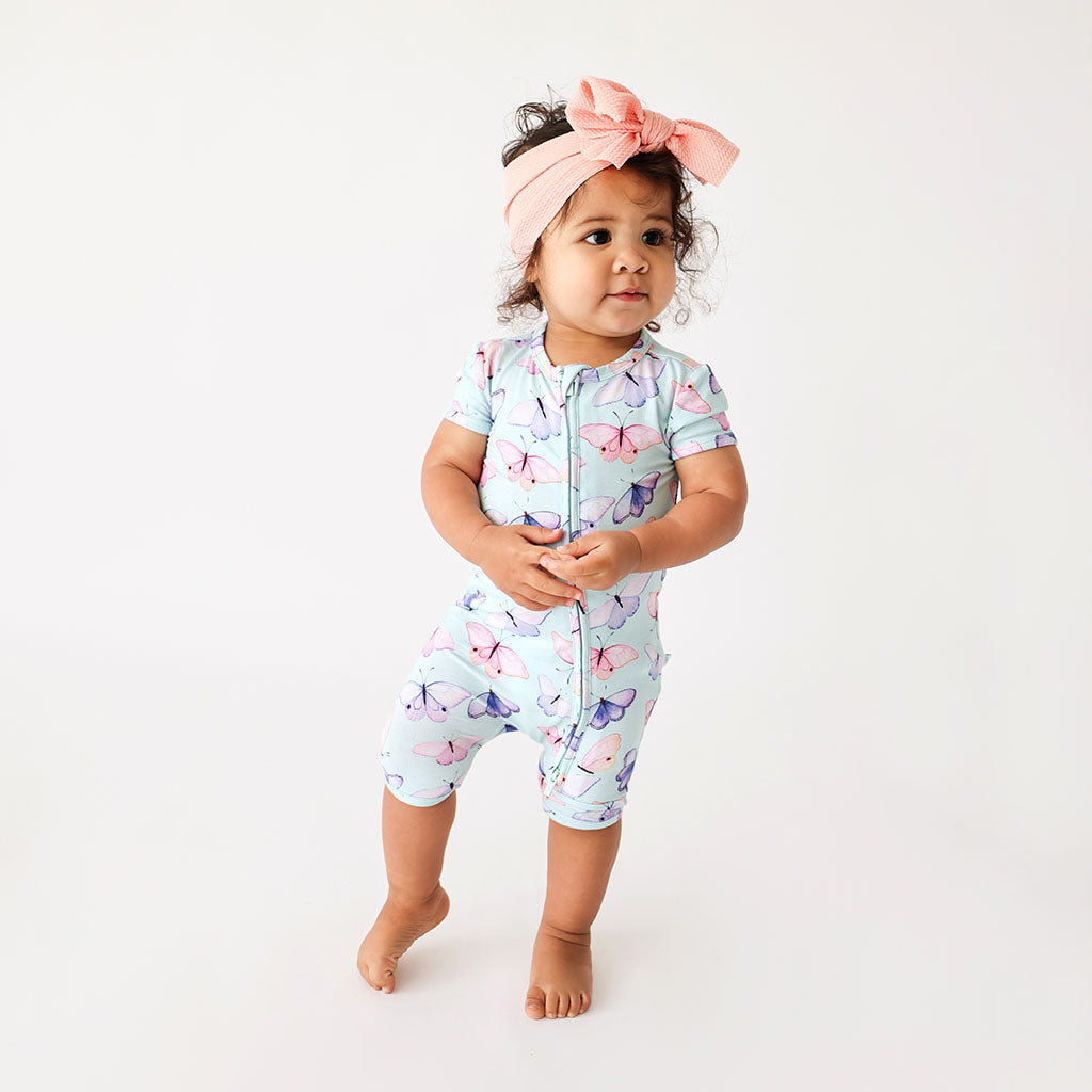 Bebe Zippered Romper