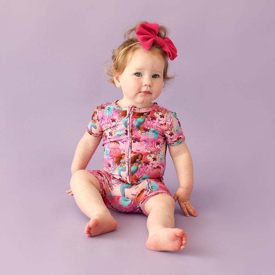 Disney's The Little Mermaid Ariel Zippered Romper