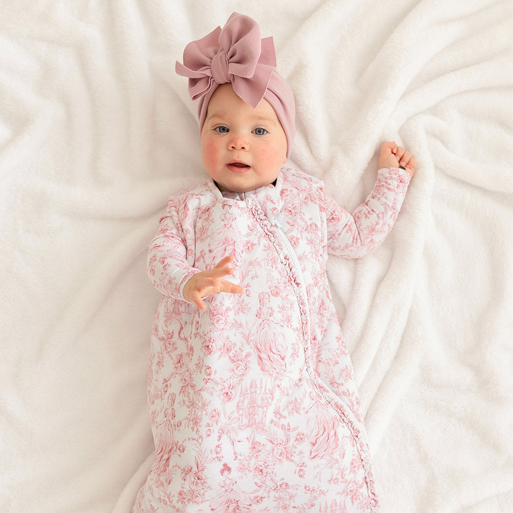 Antoinette Sleeveless Ruffled Sleep Bag