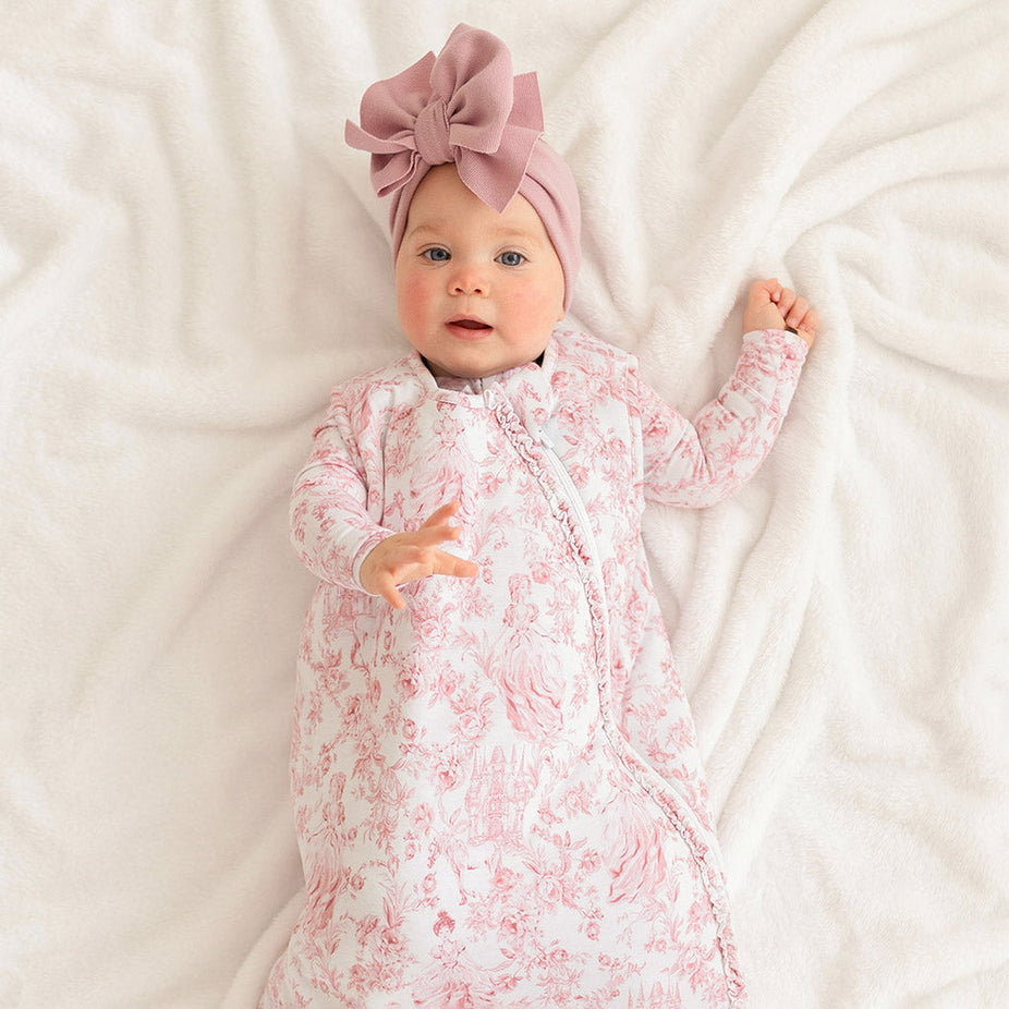 Antoinette Sleeveless Ruffled Sleep Bag