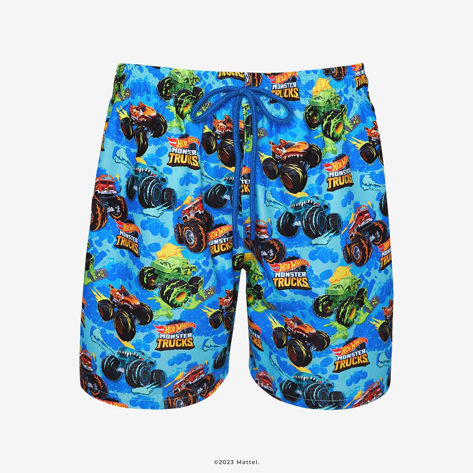 Hot Wheels™ Monster Trucks Men's Swim Trunks