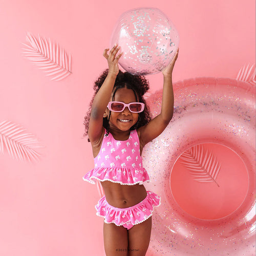 Posh Barbie™ Ruffled Tankini Two Piece Swimsuit