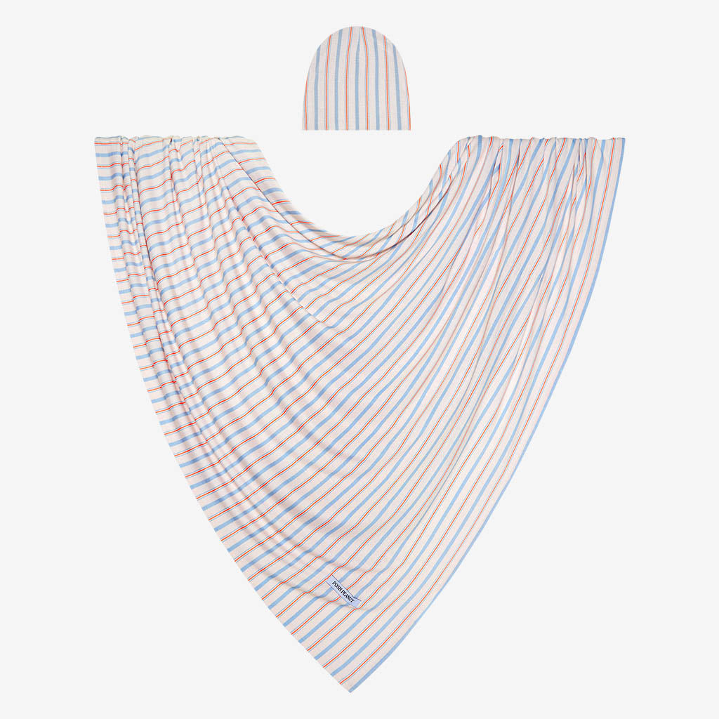 Clay Swaddle Beanie Set