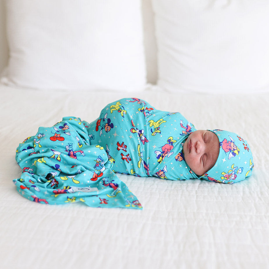 Disney100 Swaddle Beanie Set