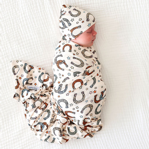 Kidd Swaddle Beanie Set