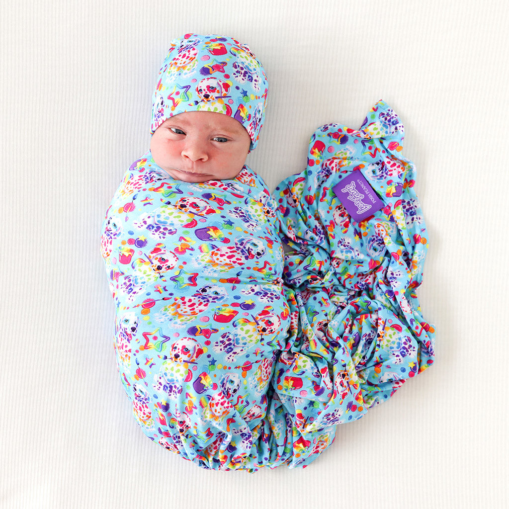 Lisa Frank® Spotty & Dotty™ Swaddle Beanie Set