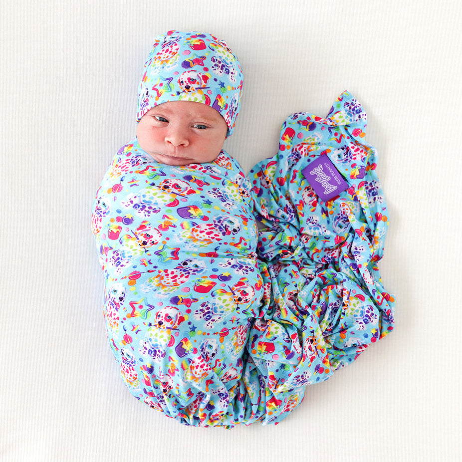 Lisa Frank® Spotty & Dotty™ Swaddle Beanie Set